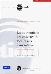 Les  subventions des collectivités locales aux associations