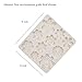 GerTong 1PCS Silicone Cake Mould Snowflake Shape Cake Candy Molds Chocolate Pudding Jelly Fruit Pie Fondant Decorating Mould DIY Tool