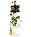Old World Christmas Snowman with Broom Glass Blown Ornament
