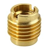 Platte River 123437, Fasteners, Knock Down (kd), 8-32 Threaded Brass Inserts, 10-pack