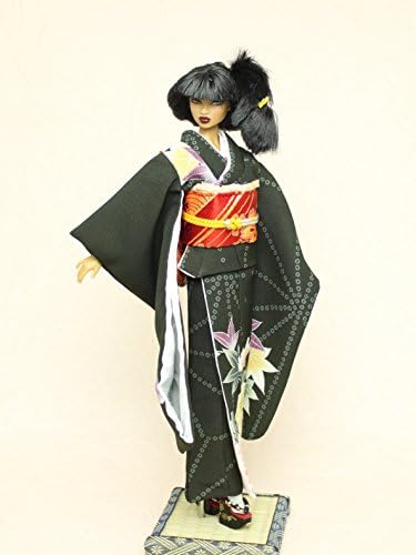 Charcoal Frisode kimono,Fashion Royalty 12in. Integrity,Japan