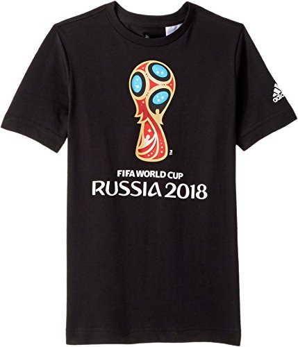 adidas Boys Soccer World Cup Emblem Tee
