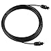 JPQuality Digital Audio Fiber Optic Toslink Cable SPDIF, 10 Feet (2-Pack)