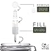 Year of Plenty BPA-Free Airlocks - Set of 12 - Hydrolocks for Fermenting, Brewing, Beer, Wine, Sauerkraut, Kimchi and Other Fermentation Projects (12)