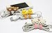 New Cute Monsters University Disney Cartoon Hello Kitty Cable Tie Cord Organizer Headset Headphone Earphone Wrap Winder/ Fixer Holder/cord Manager/cable Winder (3 PCS yellow chicken+Brown Bear+pink Bear)