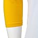 Rich Cotton Raglan T-Shirts (S, White/Yellow)
