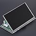 GeeekPi Raspberry Pi 7 inch 1024x600 LCD Screen TFT Panel LCD Display with Driver Board HDMI + VGA + 2AV & Tranparent Clear Acrylic Bracket Holder (Without Touch+Acrylic Bracket)