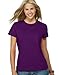Hanes Silver Ladies' Classic Fit Ringspun Cotton Jersey Tee