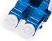 FiberCablesDirect LC-ST OS2 Fiber Patch Cable - 10Gb Duplex 50/125µm Singlemode Corning Glass | 1M (3.28ft) | Bulk Networking, Data Centers, Telecom, Enterprise Applications
