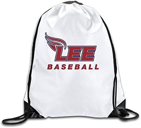 Lee Logo Lightweight Drawstring Sack Bag Backpack White Size One Size