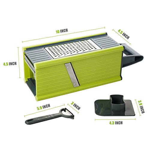 kalokelvin Handheld Box Grater Onion Food Vegetable Chopper Slicer