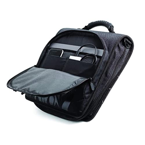 Gearilla Large 3 Ring Binder with Zipper 3" Blacked Out, ORing, Ultra Rugged and Durable