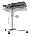 VIVO Projector & Laptop Adjustable Trolley Presentation Cart/Mobile Projection Stand (CART-V01L)