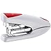 Bonsaii Stand Up Stapler, Reduced 50% Effort, 20 Sheets Capacity, Compact, School, Work or Business, Red/White(G8749)
