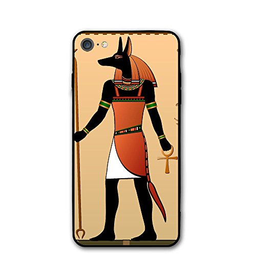 Egyptian Murals Anubis IPhone 7 Case,iPhone 8 Case Printing Cell Phone Shell
