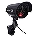 Dummy Simulated Security Camera, Fake CCTV Surveillance Camera System w/Realistic Body, Blinking Flashing LEDs Bullet Camera, Indoor Outdoor for Homes & Business Monitoring, Black, ANRAN