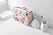 Hanging Toiletry Bag - Portable Travel Makeup Comestic Organizer - Durable Hanging Hook - for Women & Men, Perfect for Comestic, Personal items, Shampoo, Body wash (flower)