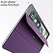 Poetic Slimline New iPad 9.7 Inch 2017/2018 Case Slim-Fit Trifold Cover Stand Folio Case with Auto Wake/Sleep for iPad 9.7 2017 / iPad 9.7 2018 Purple