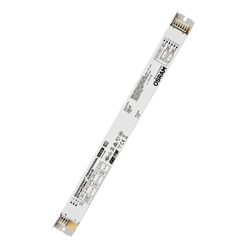 Osram 2 x 54-58 Watt, multiwatt Electronic Ballast for Fluorescent and CFL Bulbs