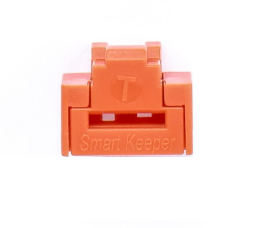 SmartKeeper Essential / 12 x RJ45 Port Blockers without Lock Key Basic/Orange