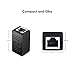 RJ45 Coupler, PLUSPOE in Line Coupler Cat7/Cat6/Cat5e Ethernet Cable Extender Adapter Female to Female (5 Pack Black)