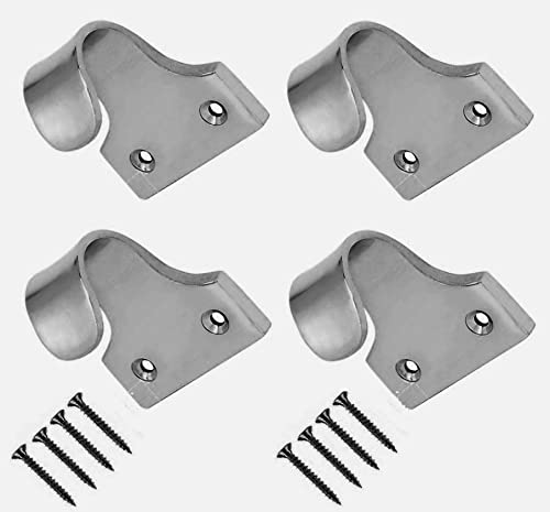 TERF® Traditional Polished Chrome Sash Lift Heavy Duty Sash Window Lift Pull Sliding Handle Including Fixing Screw - Pack of 4 — image 1