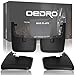 OEDRO Upgraded Front Rear Mud Flaps Compatible with 2015-2020 Ford F150 F-150 HD without OEM Fender Flares Only, Full Set 4pc Splash Mud Guards