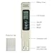 TDS EC Meter 2017 Lastest Handheld Conductivity Electrodes,Water Quality Tester Kit 0-9999ppm Accurate and Reliable for Drinking Water, Hydroponics, Aquariums, etc.