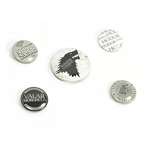 Game Of Thrones Ansteck Buttons Winter Is Coming [german Version]