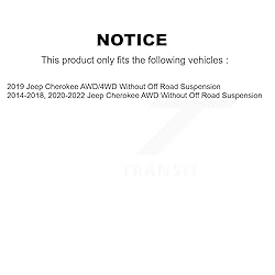 Front Rear Wheel Bearing & Hub Assembly Kit For