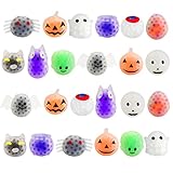 24 Pack Halloween Mini Stress Balls Toy for Kids