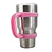 Tumbler Handle,Neartime Stainless Steel Insulated Tumbler Mug Handle 30 Oz (Pink)