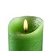 VENTA Flickering Flameless Candles with Remote Control - Led Candles Battery Operated - Battery Operated Candle for Decoration Table, Timer & Dimmer Features, Set - 3Pcs (4