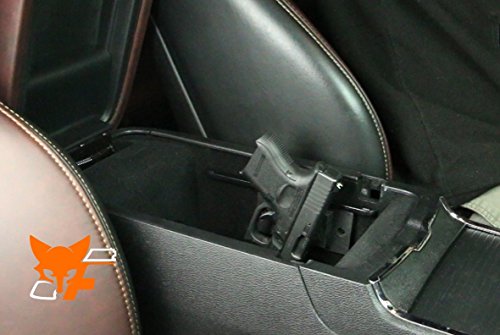 FoxX Block Magnetic Gun Mount for Vehicle and Home - Gun Magnet Mount Urethane Coated Strongest on Amazon! Concealed Firearm Holder For Handgun, Pistol, Revolver, Car, Truck, Desk, Wall or Vault - Thumbnail 6