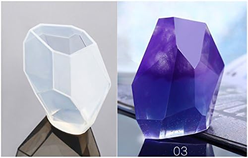 1 PCS Big Gem Stone Crystal DIY Jewels Mold Beading Casting Mould DIY Handmade Silicone Mould Clear Mould For Resin Crystal Lovely Gift