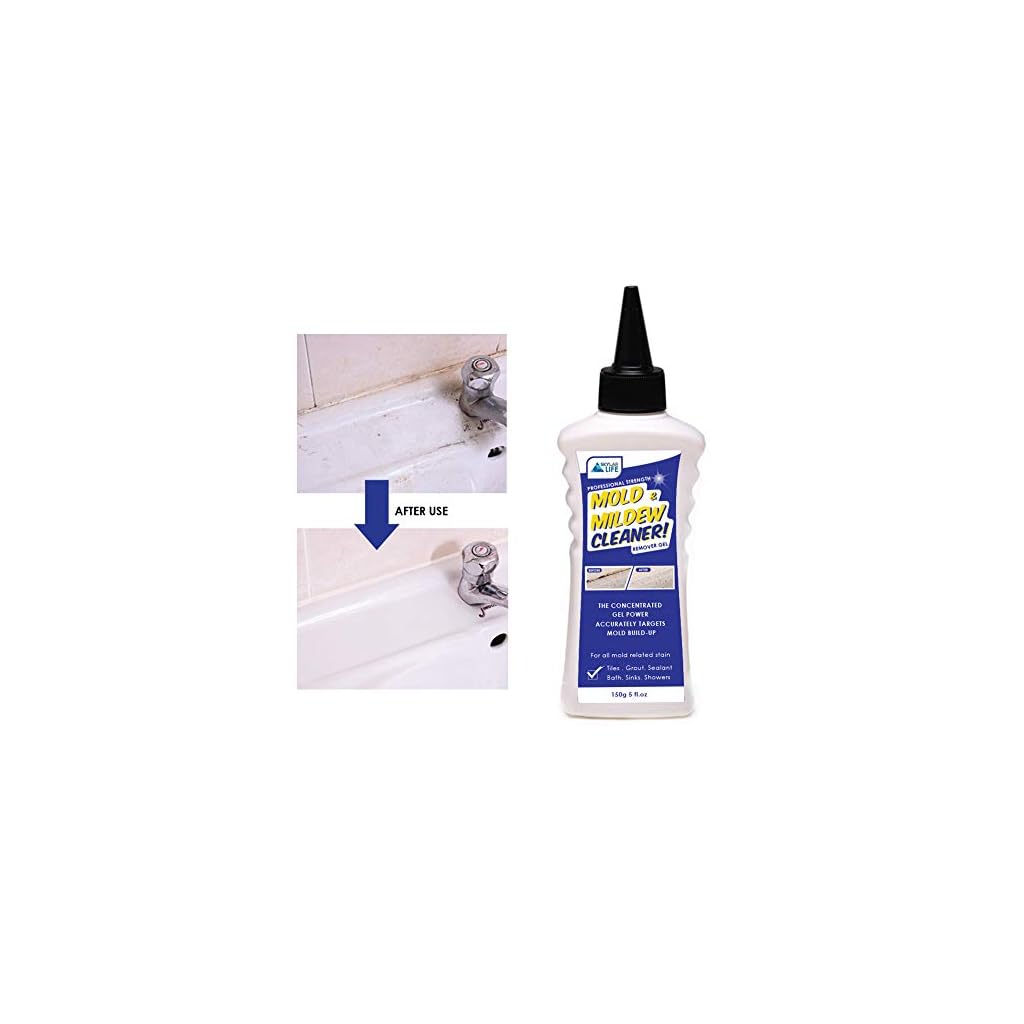 Skylarlife Home Mold & Mildew Remover Gel Stain Remover Cleaner Wall Mold Cleaner for Tiles