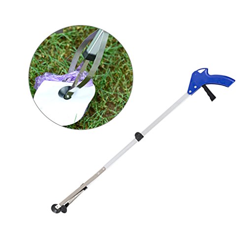 Aixia Reacher Grabber, Windspeed Alloy Suction Cup Grip Grabber Pick Up Tool for Light Bulb Remover, iPad Pick Up, Litter Picker, Trash / Garbage, Garden Nabber, Long Extender