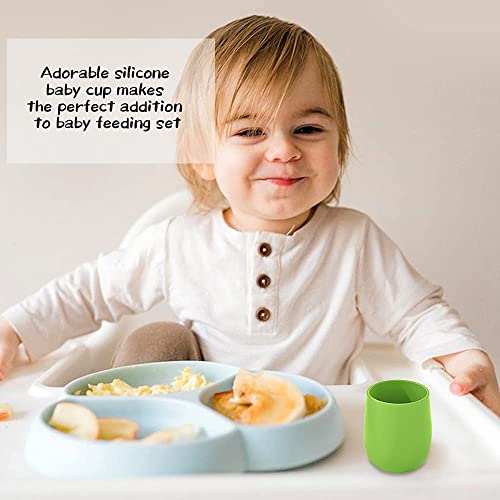 Silicone Toddler Utensils, Sippy Cups Baby Toddler Cup Baby Spoons Fork