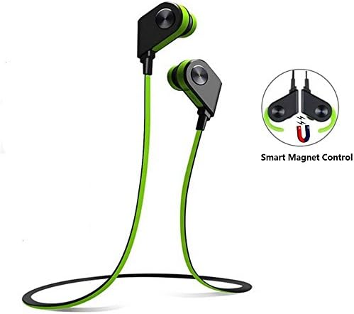 Godigi Magnets Intelligent Switch 4.1 Wireless Bluetooth Earphones Mini Sports Sweat Proof Noise Reduction Hanging Ear Headset