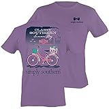 Simply Southern Preppy T-Shirt - Bike Amethyst