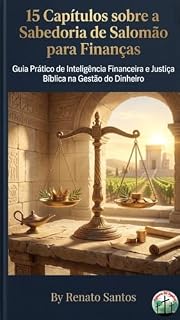 Livro 15 Capítulos sobre a Sabedoria de Salomão para Finanças: Guia Prático de Inteligência Financeira e Justiça Bíblica Na Gestão Do Dinheiro. (Palavra Do Senhor Livro 1)