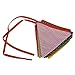 VORCOOL 10pcs Triangle Decoration Banner Flags Mother's Day Party Bunting Banners Polka Dotted