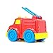 Boley Big Fire Truck Toy for Toddlers - Educational baby fire truck toy with interactive ladder capabilities perfect for baby sensory development and pretend play