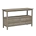 SIMPLIHOME Warm Shaker SOLID WOOD 48 inch Wide Transitional Transitional Modern Console Sofa Entryway Table in Distressed Grey with Storage, 4 Drawers, for the Living Room, Entryway and Bedroom