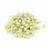 Magentoo(TM) 100 x 63V 0.47uF Radial Lead Box Type Film Correction Capacitor Yellow