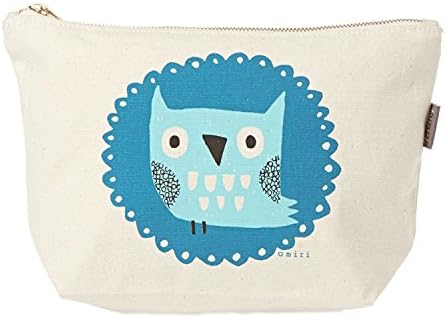 "Mr Owl" Canvas Zip Purse - "Mr Fox and Friends" by Miri