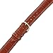 Voguestrap TX45318LHN Allstrap 18mm Honey Long-Length Padded Crocodile Calf Watchband