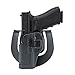 BLACKHAWK Serpa CQC Gun Metal Grey Sportster Holster, Size 25, Left Hand, (Smith & Wesson M&P 9/40 & Sigma)