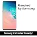 Samsung Galaxy S10, 128GB, Prism White - Unlocked (Renewed)