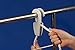 Fastfender – 32 Black - The Original Single Handed Fender Hanger - Made from UV Resistant Plastic - Sold in Pairs